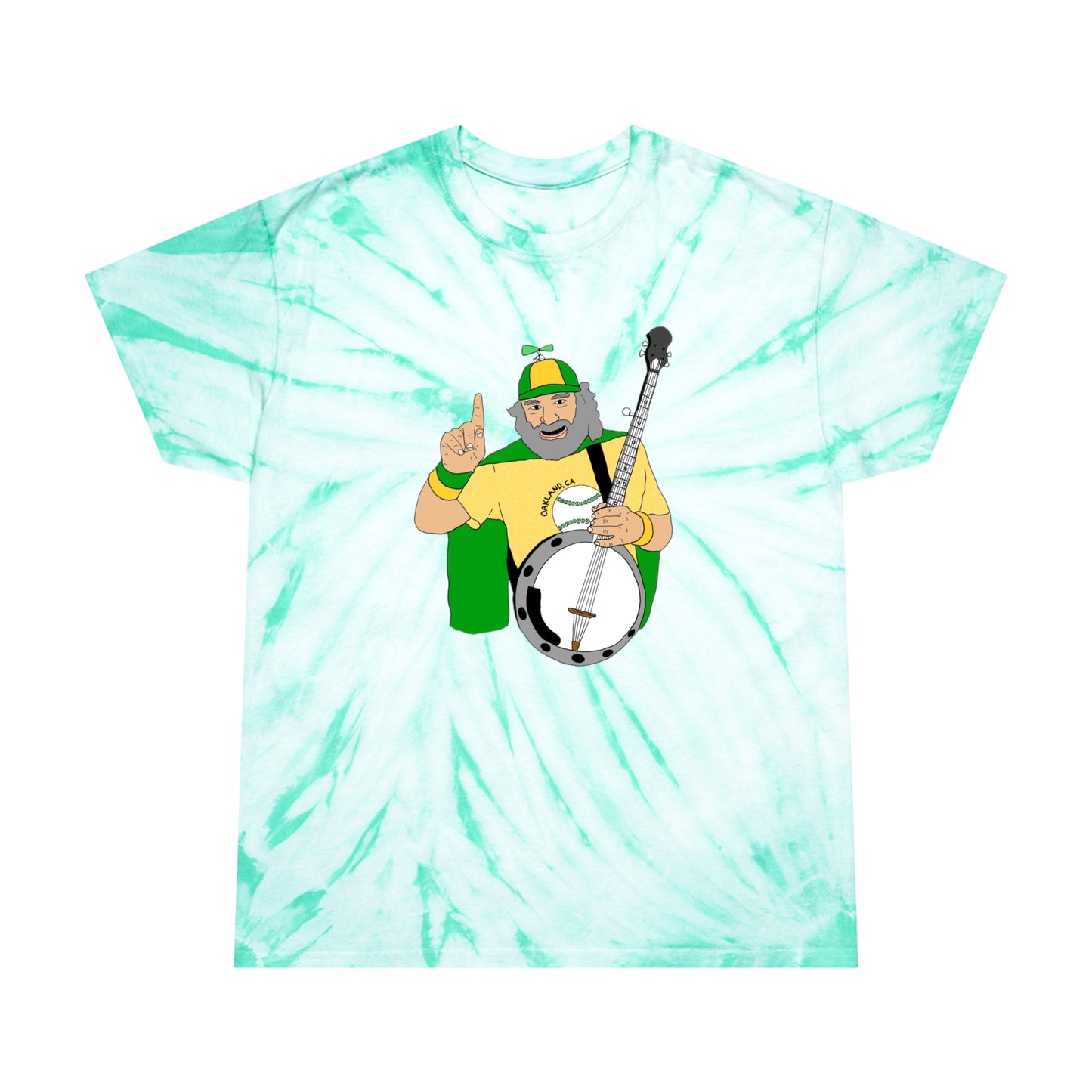 Oakland Banjo Tie-Dye Tee