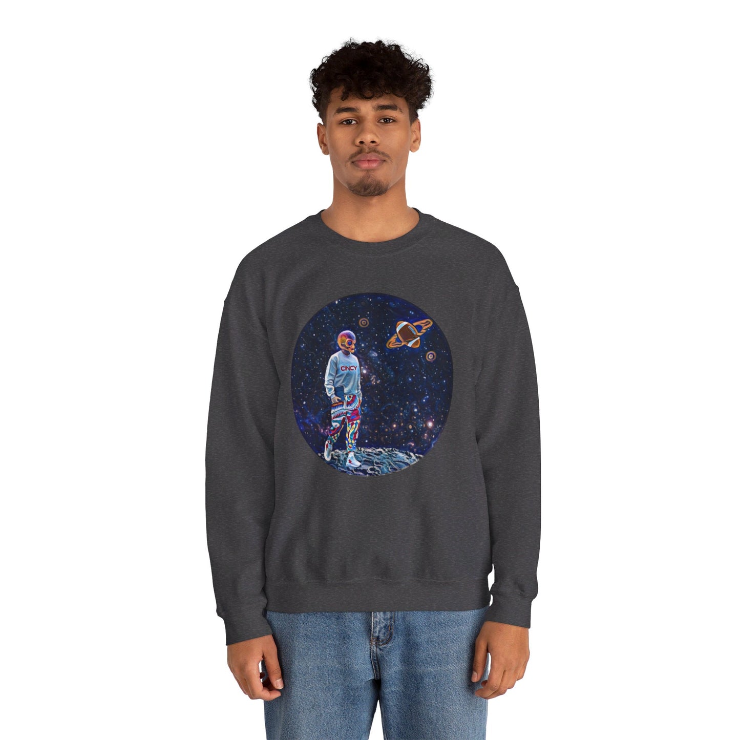 Cincy Alien Crewneck Sweatshirt