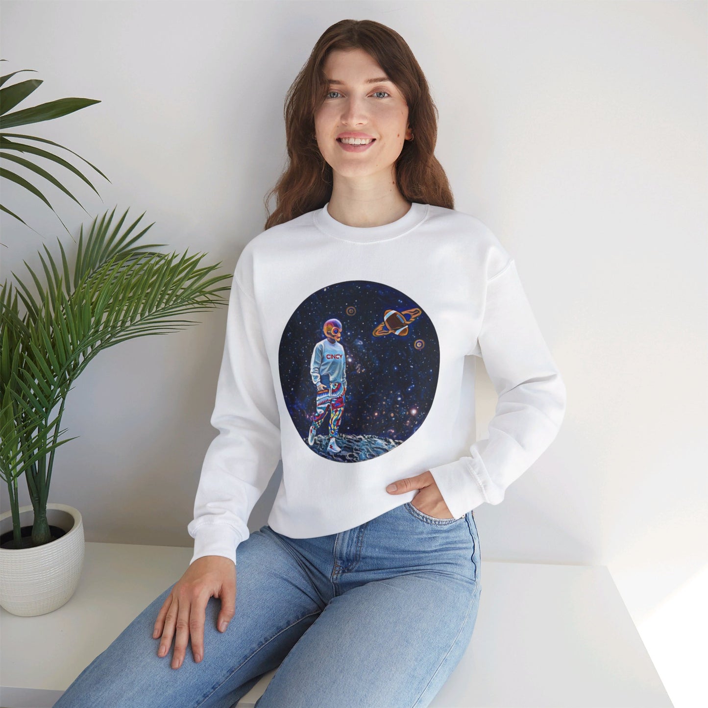 Cincy Alien Crewneck Sweatshirt