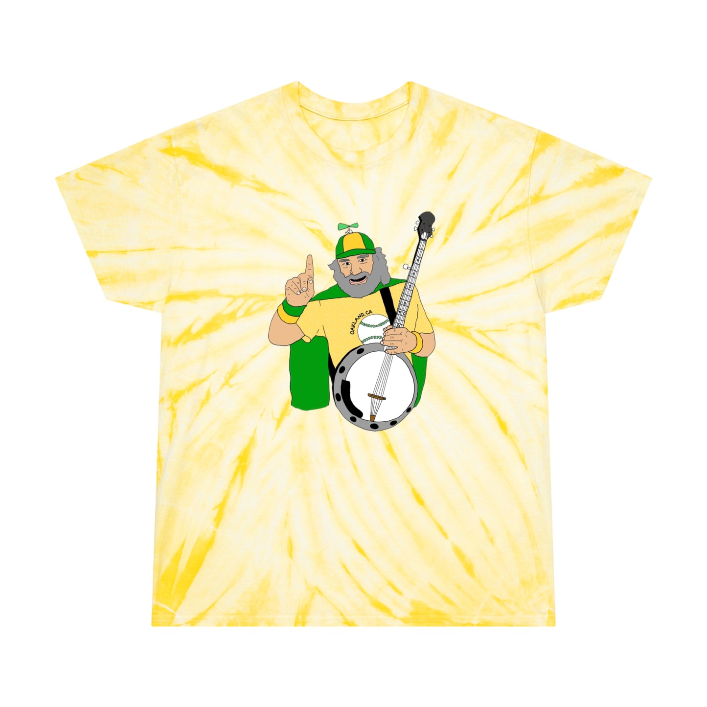 Oakland Banjo Tie-Dye Tee