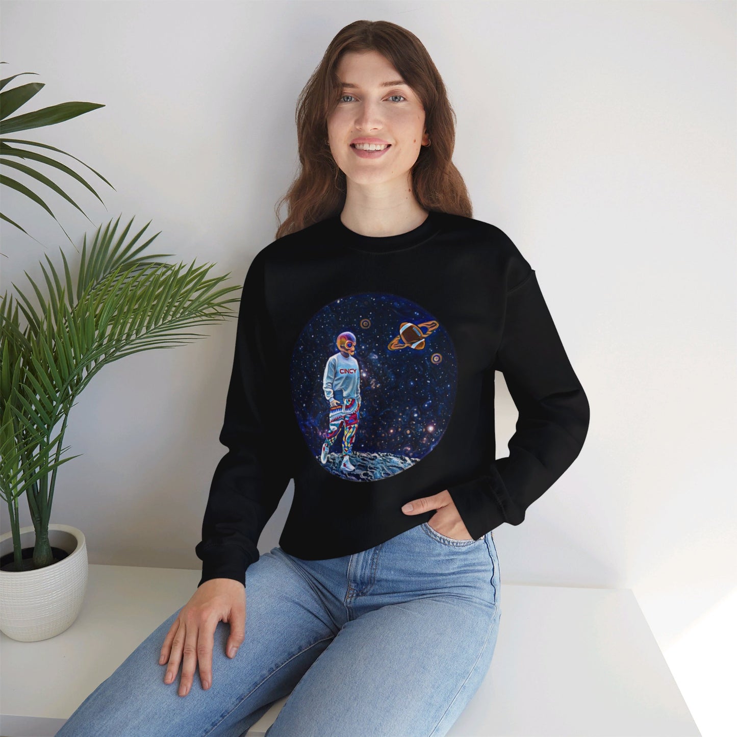 Cincy Alien Crewneck Sweatshirt