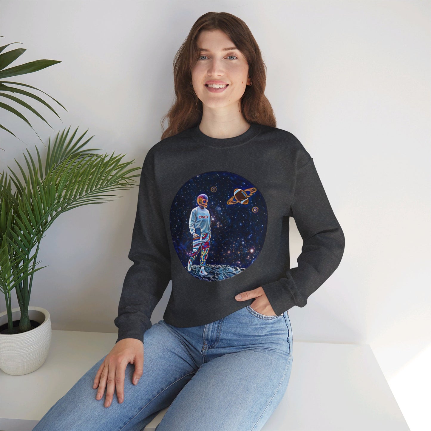 Cincy Alien Crewneck Sweatshirt